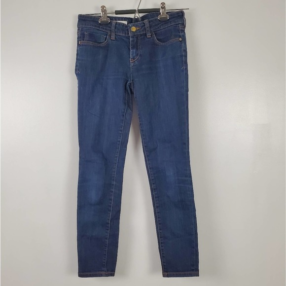 Pilcro and the Letterpress Denim - Pilcro and the Letterpress skinny jeans dark wash